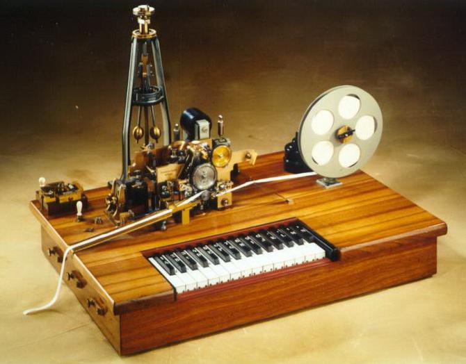 Буквопечатающий телеграфный аппарат