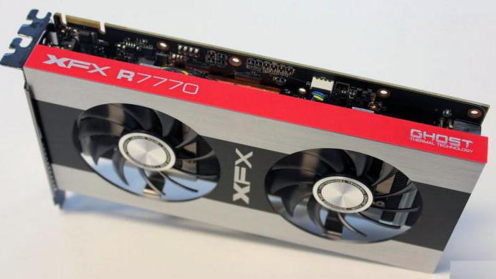 AMD Radeon HD 7770 характеристики 