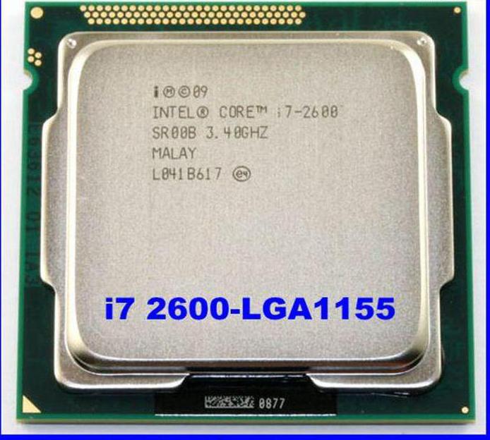 Intel Core I7 2600 
