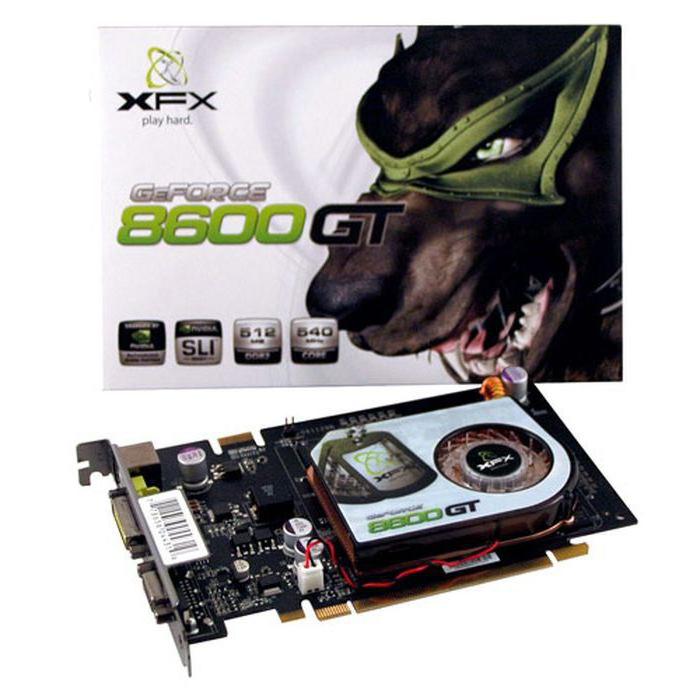 Geforce 8600 gts сколько памяти