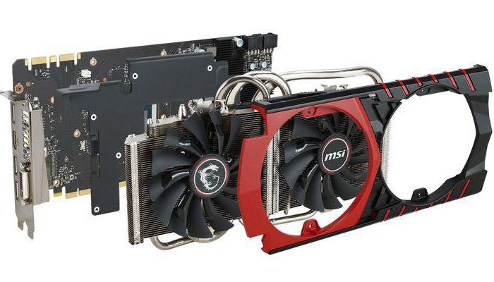 graphics card MSI Geforce GTX 970