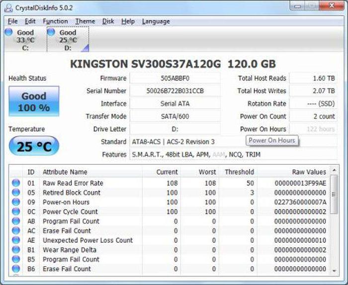 Kingston V300120Gb 