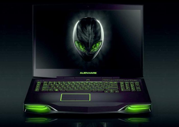 alienware laptop specifications