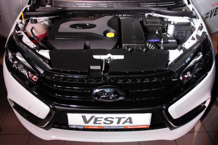 Lada Vesta technical characteristics ground clearance