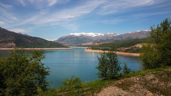 чарвакское водохранилище отдых