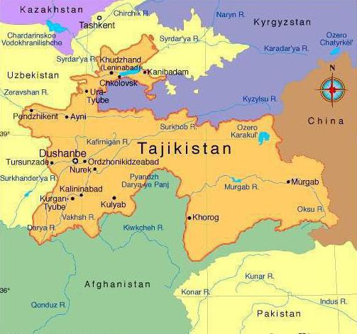 население таджикистан
