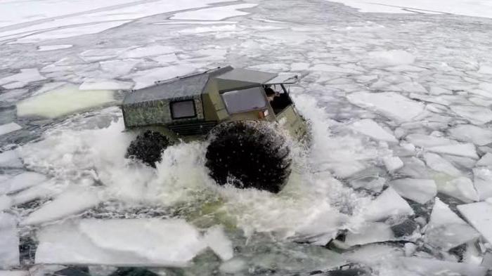 Russian all-terrain vehicle Sherpas