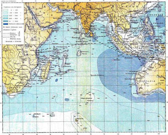 географическое положение индийского океана