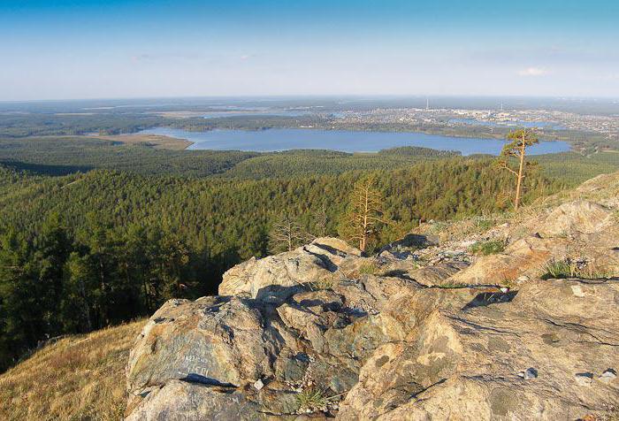 Sugomak mountain in kyshtym photo