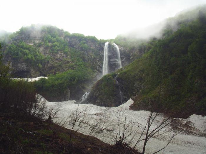 Polikarya waterfall route