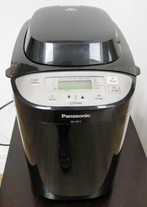 panasonic 2501 bread machine