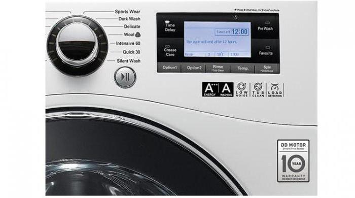 range of washing machines lg direct drive