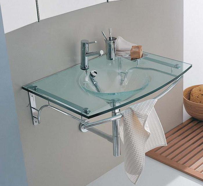 glass sinks for the bathroom