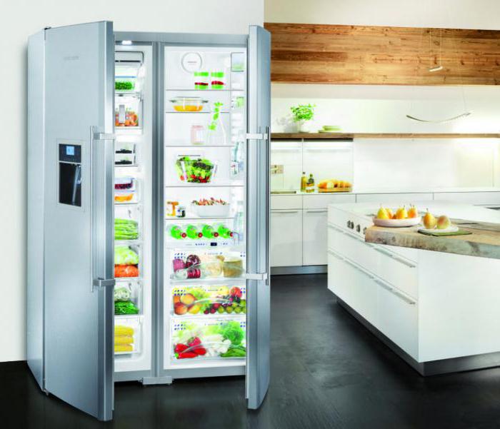 двухстворчатые холодильники