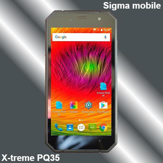 sigma ip67 mobile phone