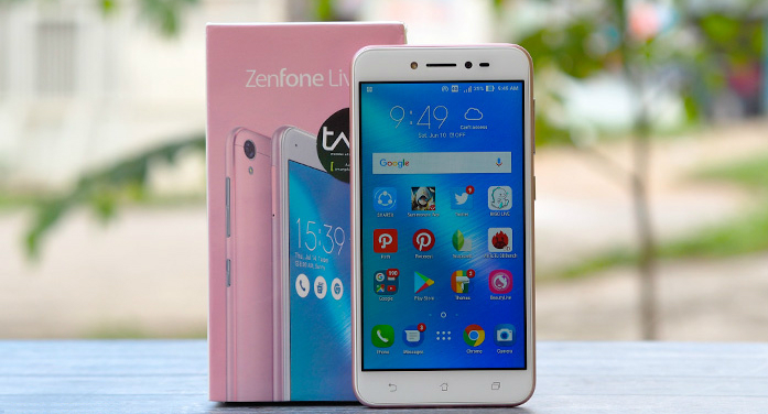 Упаковка Asus ZenFone Live ZB501KL 32GB