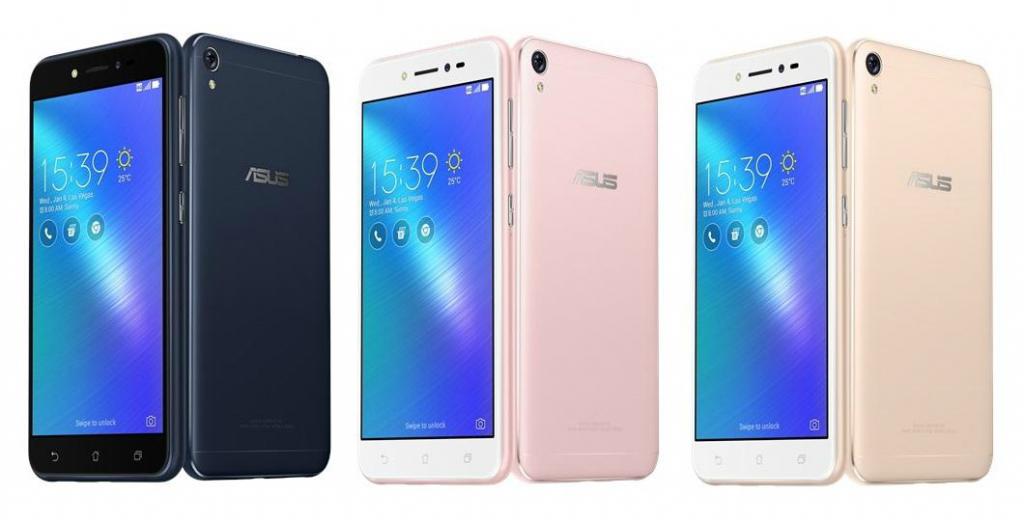 Варианты цветовых решений Asus ZenFone Live ZB501KL 32GB