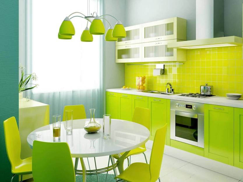 Цветовая гамма для кухонной мебели