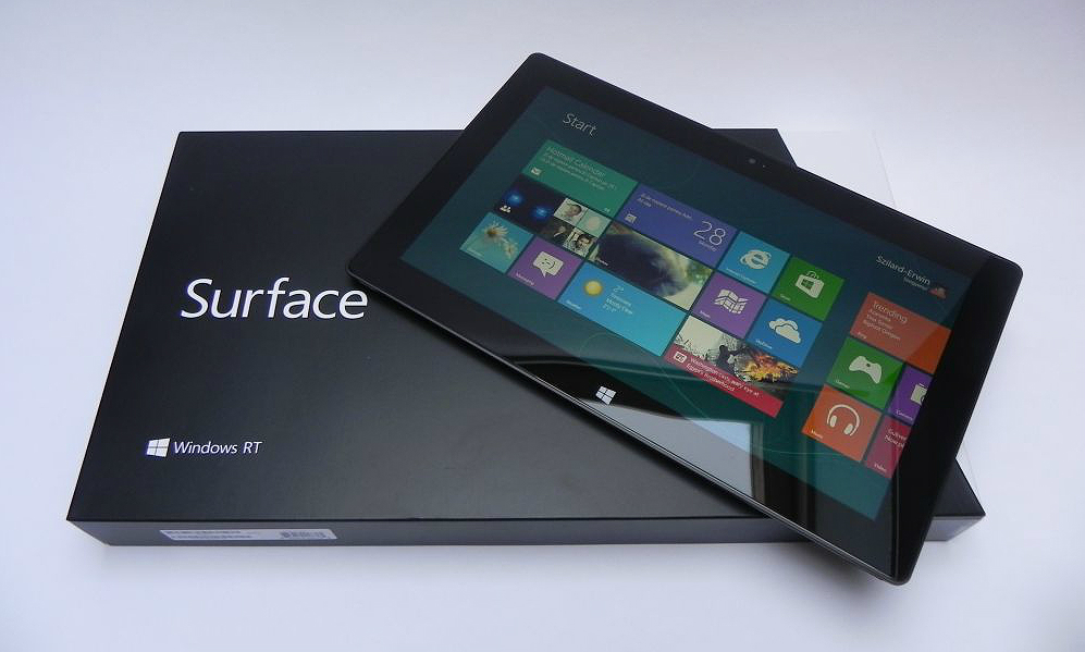 Упаковка Surface RT