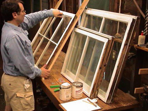 ремонт окон деревянных стеклопакетов