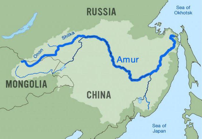 Дать описание реки по плану амур