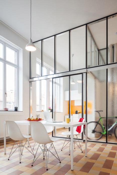 стеклянные перегородки в дизайне квартиры