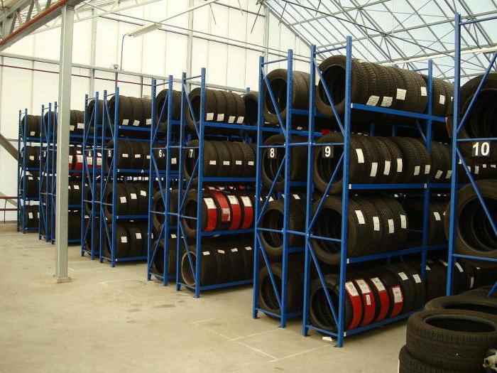 professional tire storage