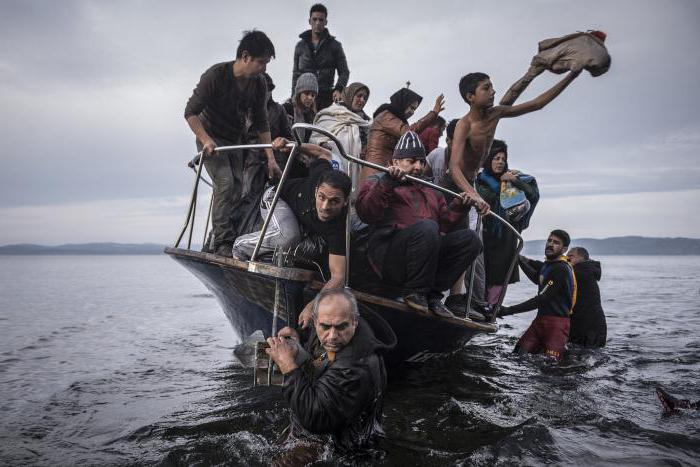 поток беженцев в европу