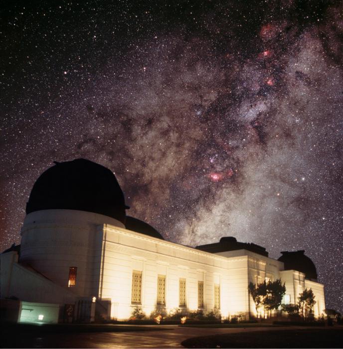 обсерватория гриффита лос анджелес экспонаты