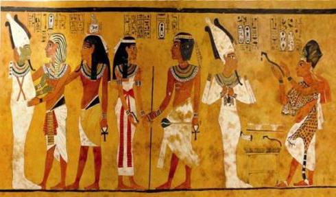 Чем занимались вельможи на службе фараона 