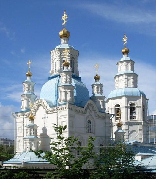 Church of the intercession Krasnoyarsk