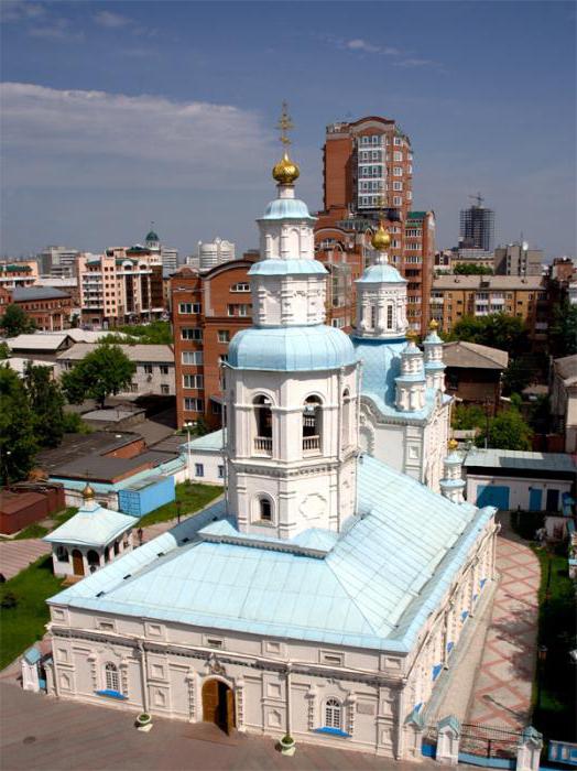 Church of the Intercession in Krasnoyarsk history