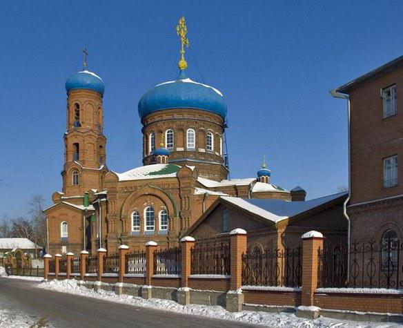 Иконостас Покровский кафедральный собор в Барнауле 