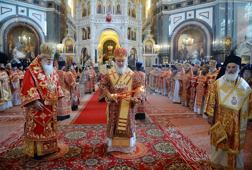 Праздник в православном храме