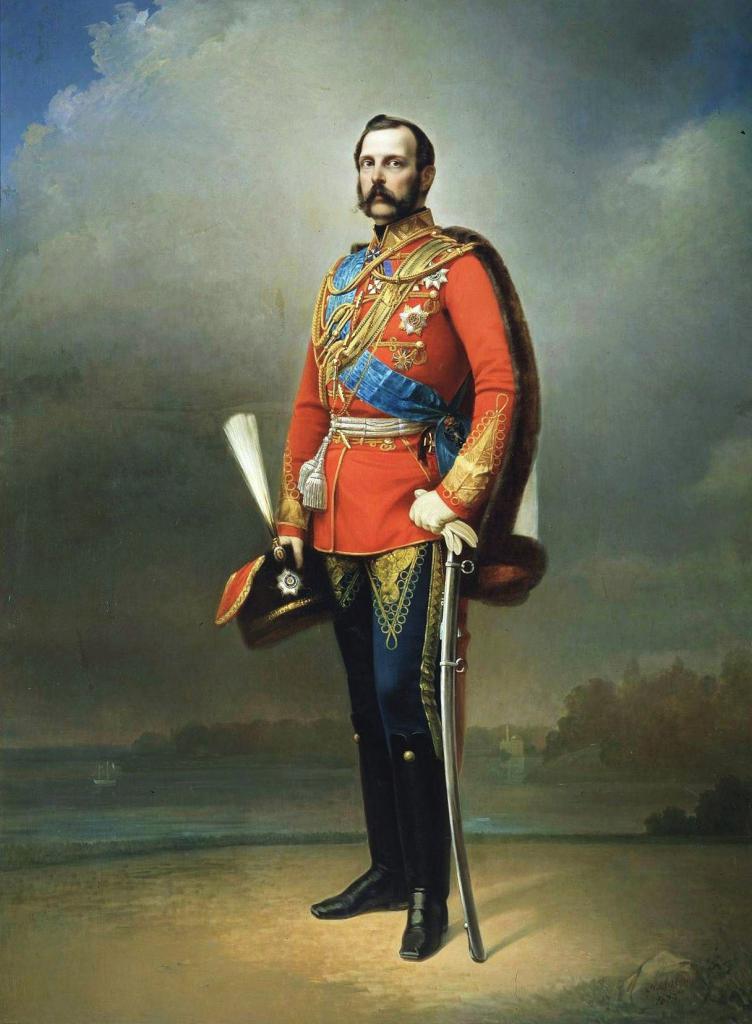 Парадный портрет государя Александра II