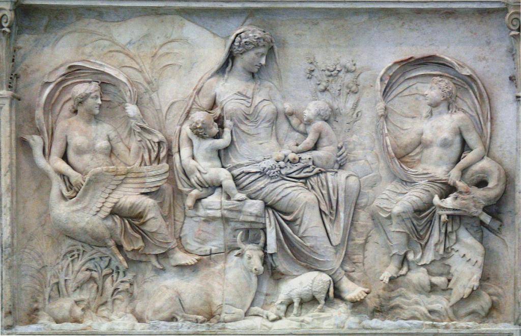 Образец древнеримской скульптуры