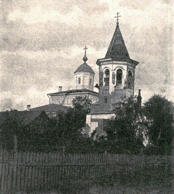 Редкое фото храма, сделанное в конце 19 века