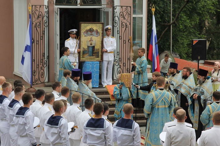 Navy day in Vladivostok