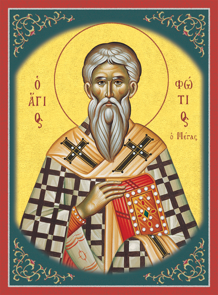 Икона святителя Фотия Константинопольского