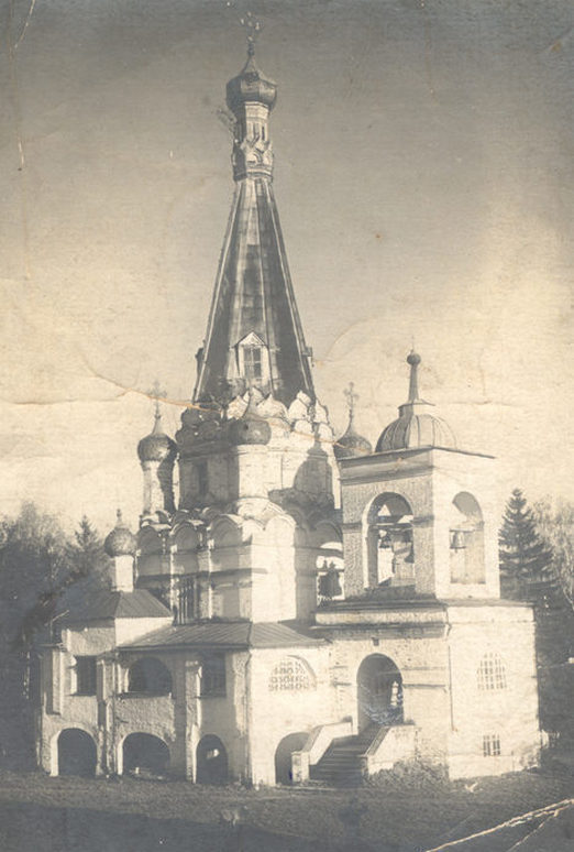 Храм Покрова в Медведково фото 1885 года