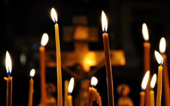 Молитва на освящение сретенских свечей