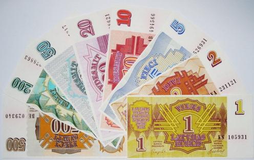 латвия валюта