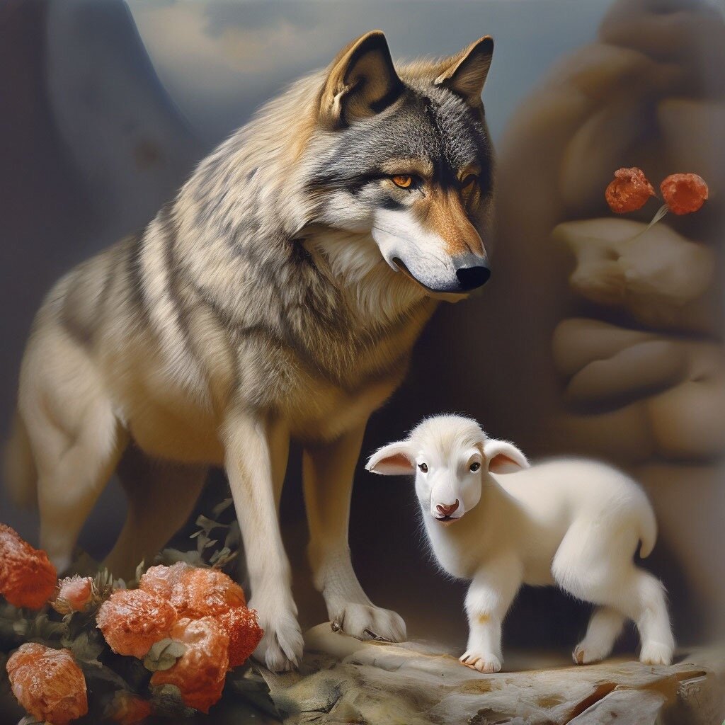 мораль басни волк и ягненок