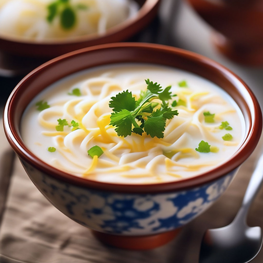 как сварить суп молочный с вермишелью пошагово