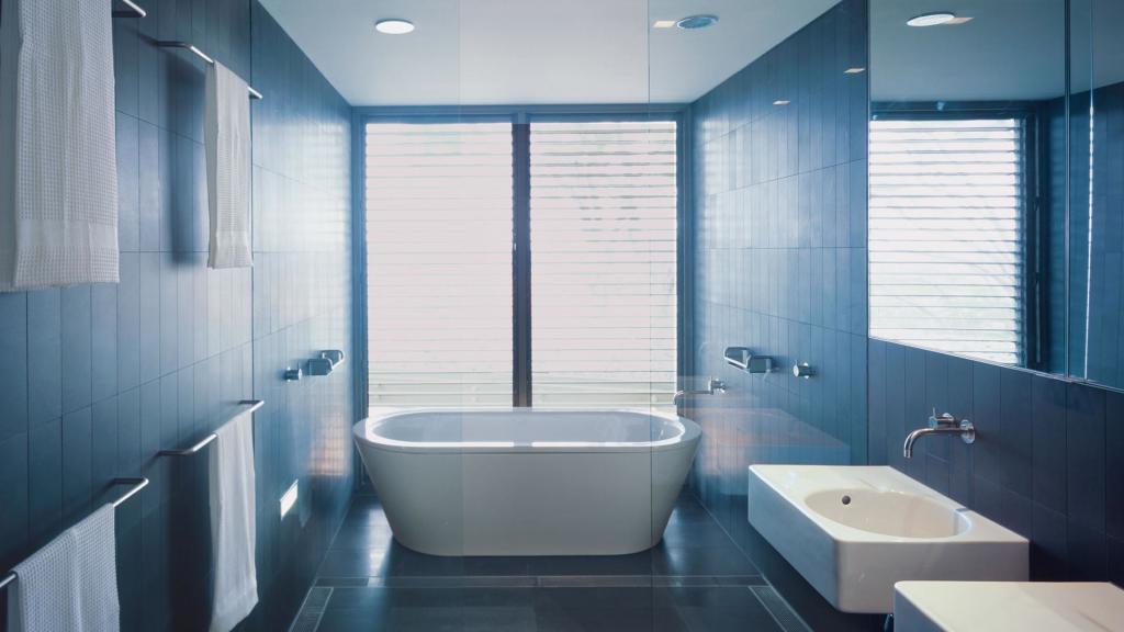 Как обустроить ванную комнату в частном доме и квартире? Дизайн плитки в ванной комнате