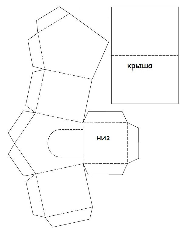 схема скворечника