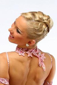 make hairstyle for ballroom dancing