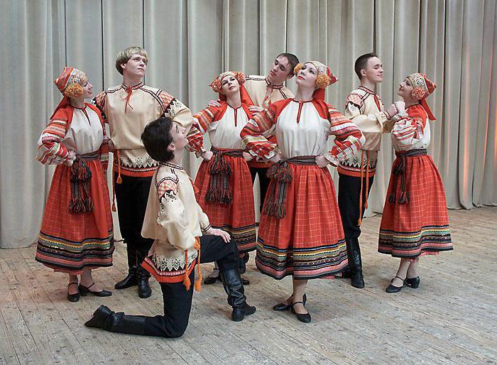Русский народный танец кадриль