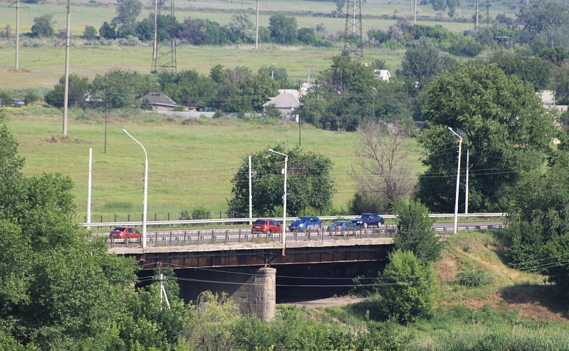 Bridge over the Tuzlov River