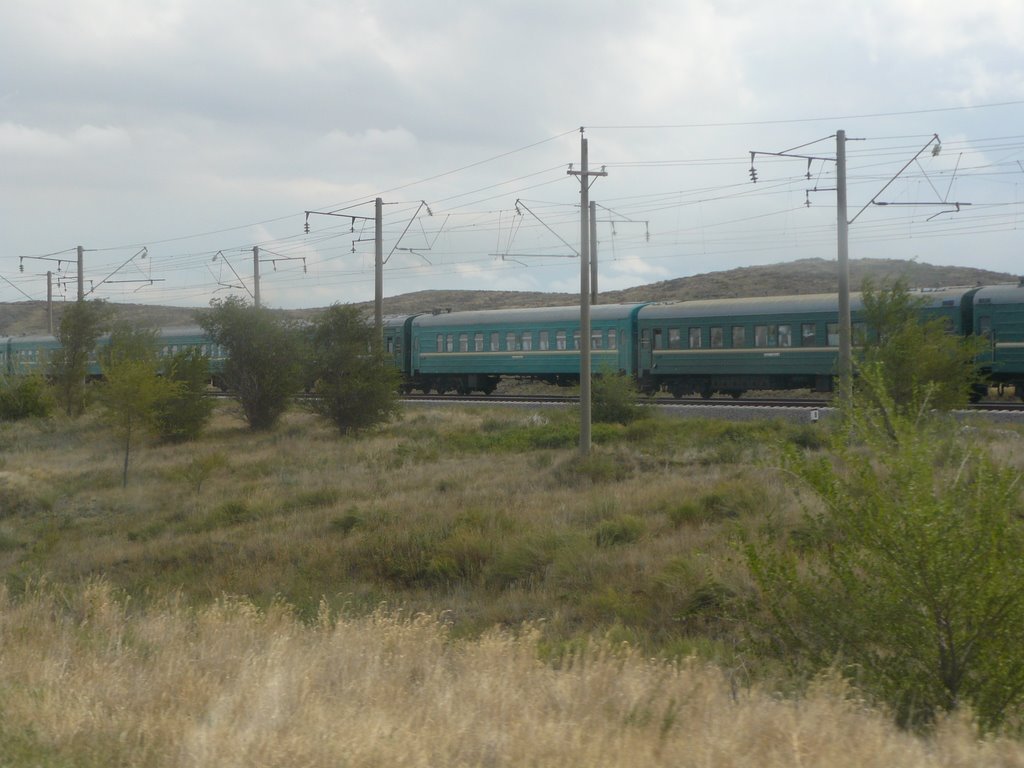Железная дорога в Абайском районе